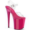Pleaser - FLAMINGO808 Sandale à bride à la cheville, Pole dance chaussures - Rose Product image